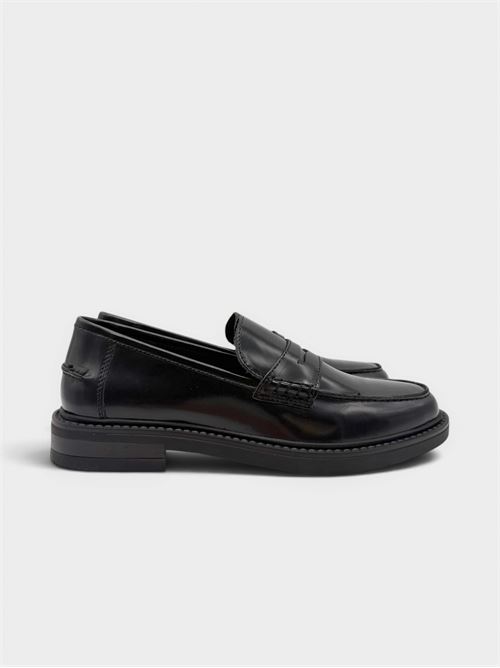 Mocassino in pelle nera FUNNY DUCK | VR60006401PELLEBLACK